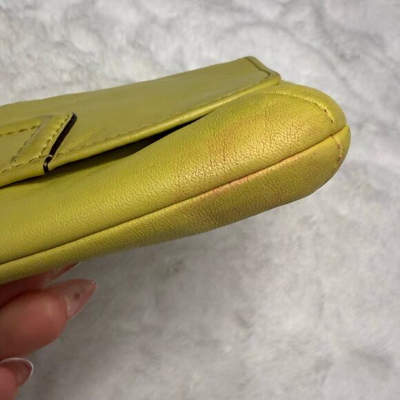 y2k coach mini purse lime wristlet - Picture 5 of 5